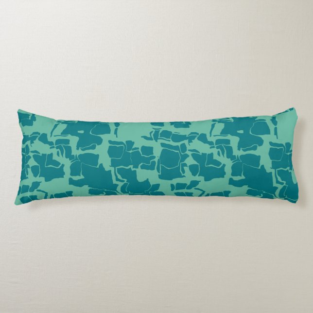 Cojín Resumen azul de Seabolt (Anverso)