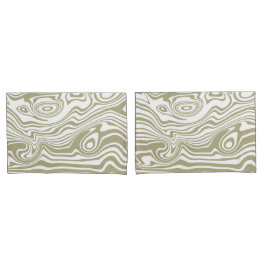 Cojín Resumen de arte de las olas de mármol | Funda de c