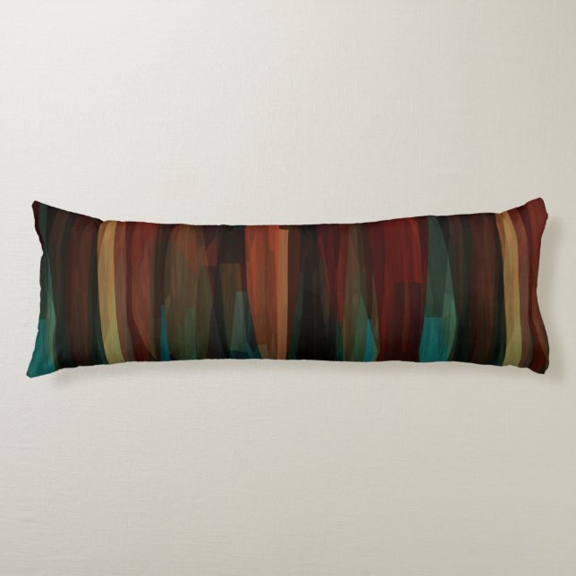 Cojín Resumen de la Madera del Suroeste (Anverso)