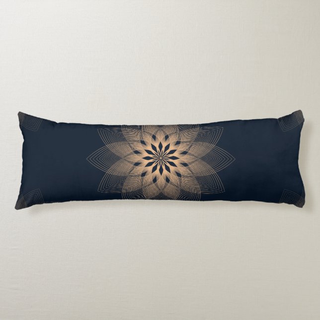 Cojín Resumen de mandala (Anverso)