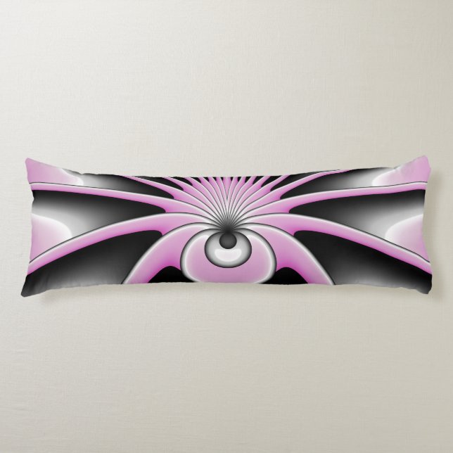 Cojín Resumen moderno Patrón de arte radical loco (Anverso)