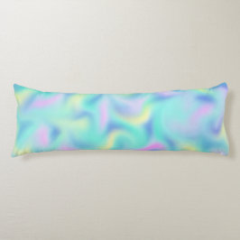 Cojín Resumen Patrón de Bonito borrosa Pastel Swirls