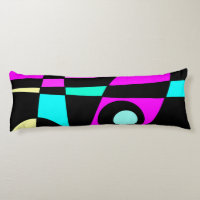 Resumen Surfing Turquoise Hot Pink Yellow Black