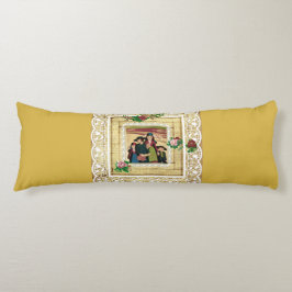 Cojín Retro de cosecha colorida con encaje y flores