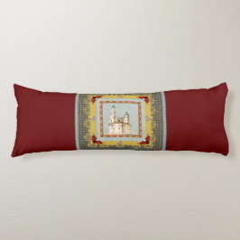 Cojín Retro de cosecha colorida con encaje y flores