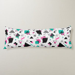 Cojín Retro Memphis Geometric Pattern
