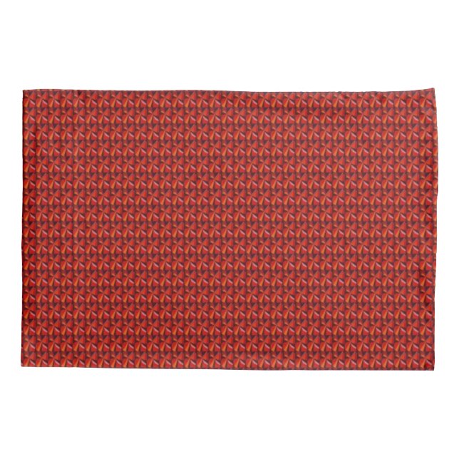 Cojín Rojo Funda de almohada (Reverso)