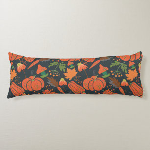 Cojín Ropa de calabaza roja sin soldadura y zanahorias