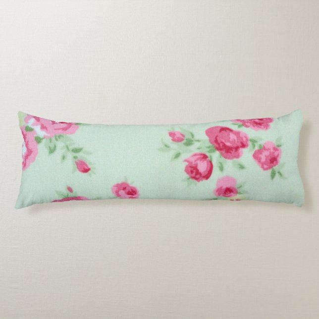 Cojín Rosa de la Fábrica de la Moneda Shabby Chic Body P (Anverso)