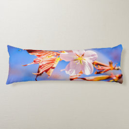 Cojín Rosa Sakura Flower Blue Sky