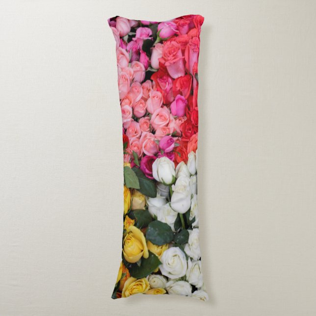 Cojín Rosas a la venta, San Miguel de Allende, México (Frente vertical)