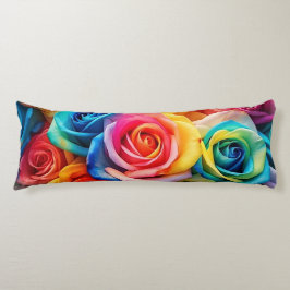 Cojín Rosas del arcoiris