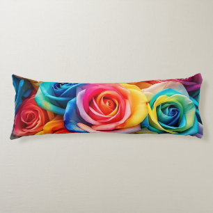 Cojín Rosas del arcoiris