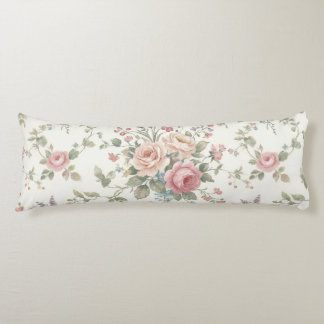 Cojín Rosas Pastel Elegantes Shabby Chic