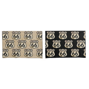 Cojín Ruta 66 Funda de almohada