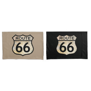 Cojín Ruta 66 Funda de almohada