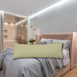 Cojín Sage Green Color sólido | Clásica | Elegante