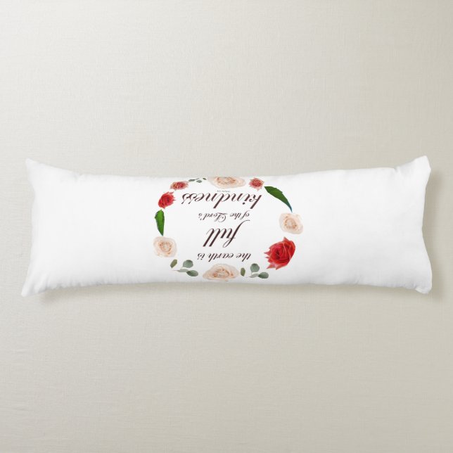 Cojín salmo 33 amabilidad total (Anverso)