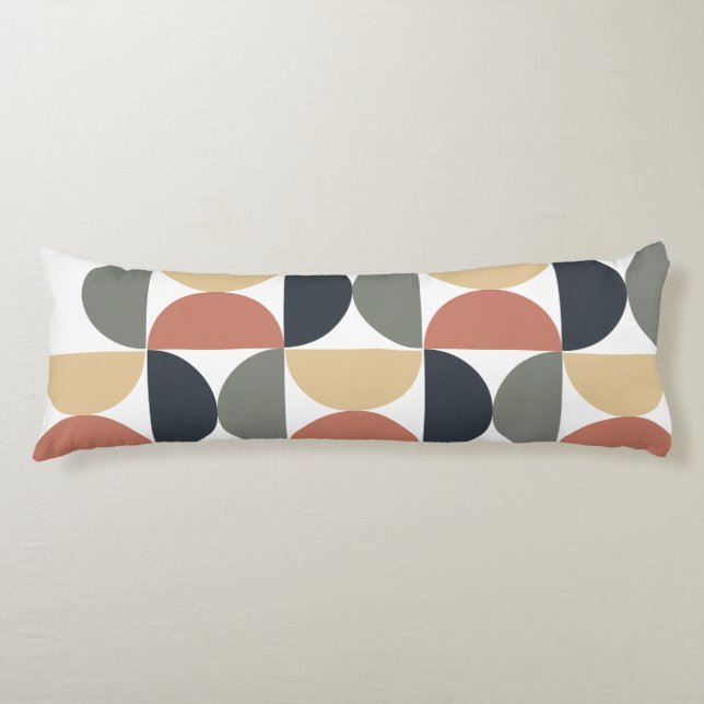 Cojín Salmón de carbón de medio siglo moderno (Anverso)