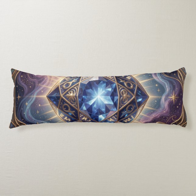 Cojín Sapphire – The Stone of Truth and Wisdom´7 (Anverso)