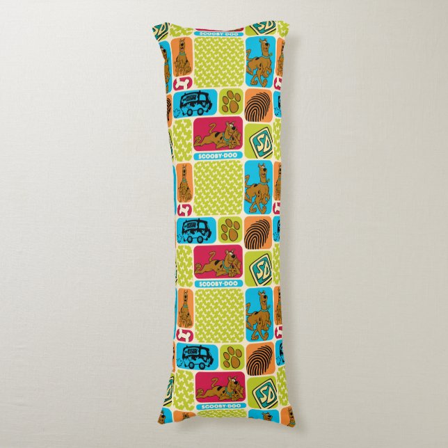 Cojín Scooby-Doo Mystery Pattern (Frente vertical)