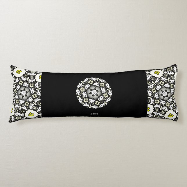 Cojín Segundo arte caleidoscopio del volumen uno (Anverso)