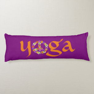 Cojín Señal de Paz Floral de Yoga