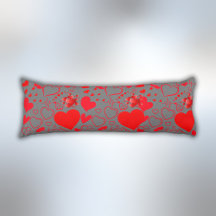 Sencillo Corazón Rojo Amor Romántico Sobre El Carb
