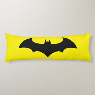 Cojín Símbolo de Batman   Logotipo de silueta simple