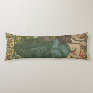 Cojín Sin título de Alphonse Mucha (1902)