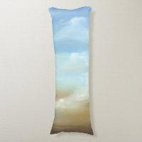 Skyscape hermoso con las nubes mullidas