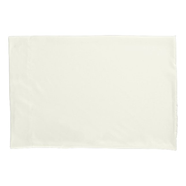 Cojín Sola funda de almohada clasificada estándar blanco (Anverso)