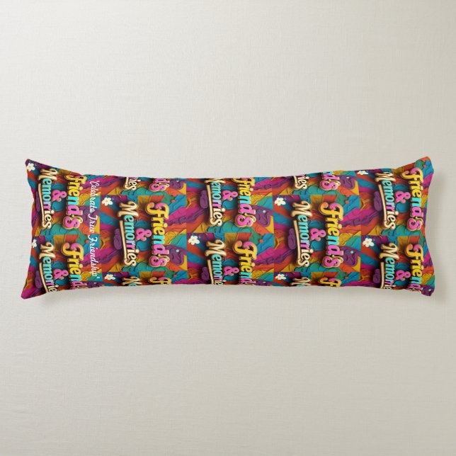 Cojín "Solo Recuerdos felices" (Anverso)