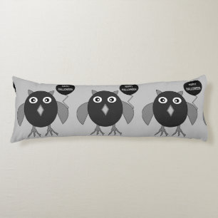 Cojín Sombrío Pillow del cuerpo de búho de la fiesta de
