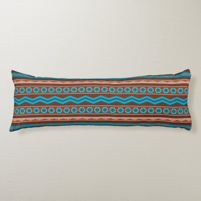 Cojín Southwest Style Geometric Cameron Gorge Design (Anverso)