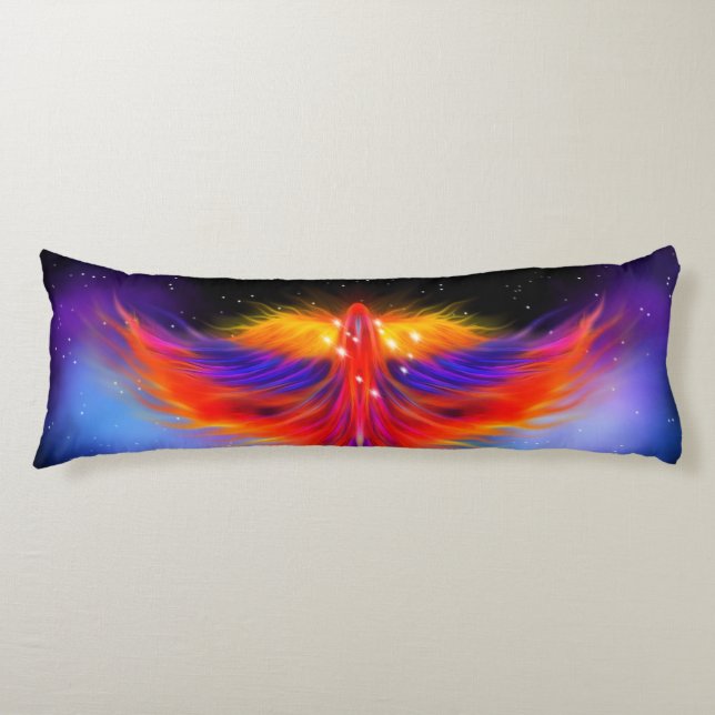 Cojín Space Phoenix Nebula (Anverso)