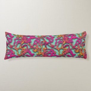 Cojín Squiggly Loops patrón sin fisuras 14 + tu trasero.