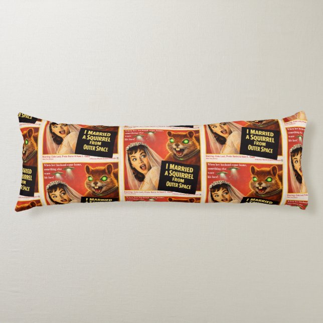 Cojín Squirrel from Outer Space (Anverso)