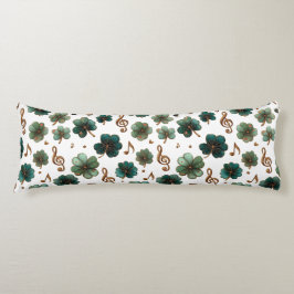 Cojín St. Patrick’s Day Musical Shamrock