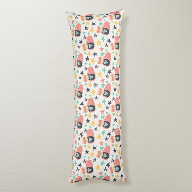 Cojín Star Super Héroe (Atrás (Vertical))