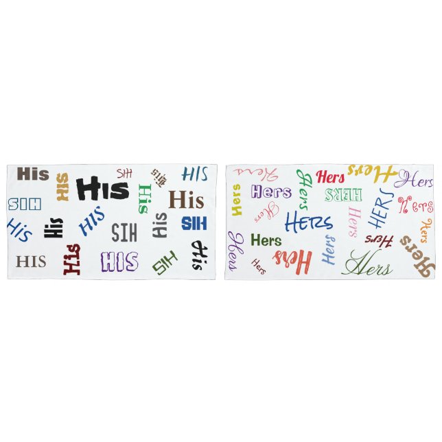 Cojín Su y el suyo funda de almohada (Anverso - Set)