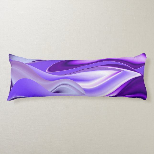 Cojín Sueños de Arcoíris de Flor Morada (Anverso)