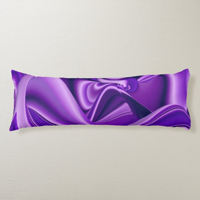 Cojín Sueños de Arcoíris de Flor Morada (Anverso)