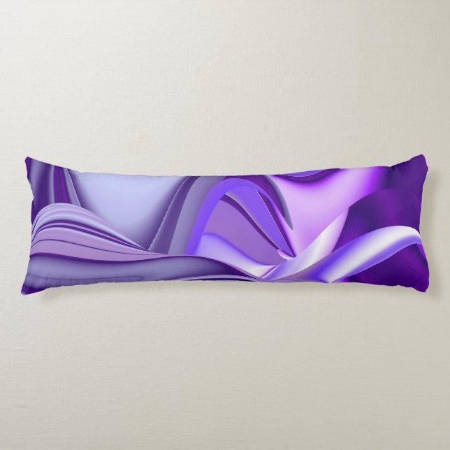 Cojín Sueños del arcoiris de flores moradas (Anverso)