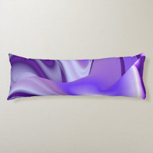 Cojín Sueños del arcoiris de flores moradas