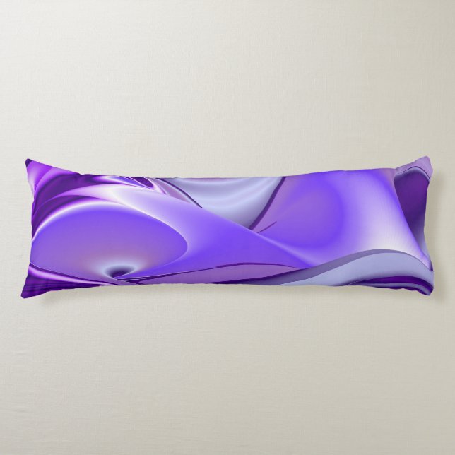 Cojín Sueños del arcoiris de flores moradas (Anverso)
