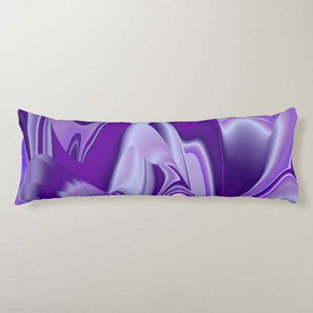 Cojín Sueños del arcoiris de flores moradas (Anverso)