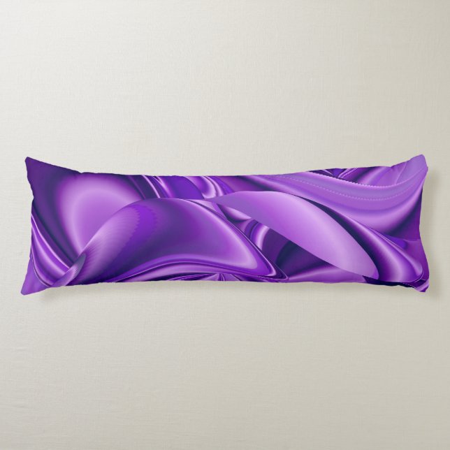 Cojín Sueños del arcoiris de flores moradas (Anverso)
