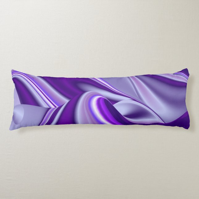 Cojín Sueños del arcoiris de flores moradas (Anverso)