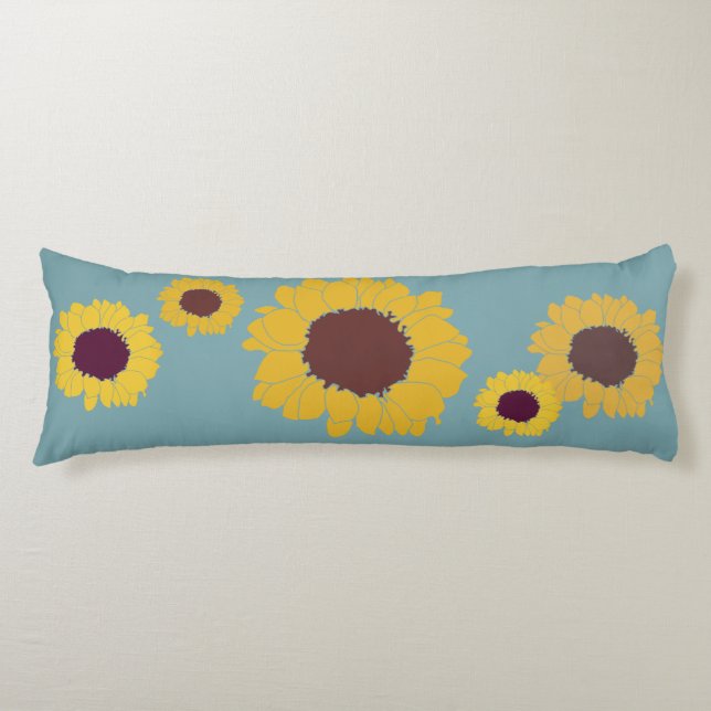Cojín Sunflower Body Pillow (Anverso)